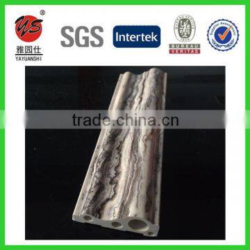 6cm marble design pvc moulding profile for uv sheet