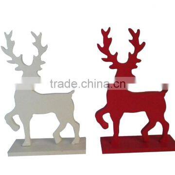 Christmas Wooden Deer Wooden Decoration Christmas Wooden Decoration