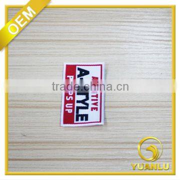 Factory professional custom garment woven label