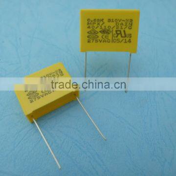 Used on Music DVD Player Suppression x2 Capacitor