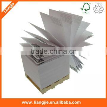 Paper Block Note Cube Memo Cube With Wood Pallet