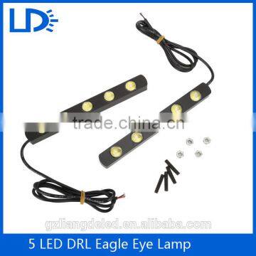 5 LEDs Eagle Eye Driving Drl Fog Lamp 12v eagle eye auto led eagle eye