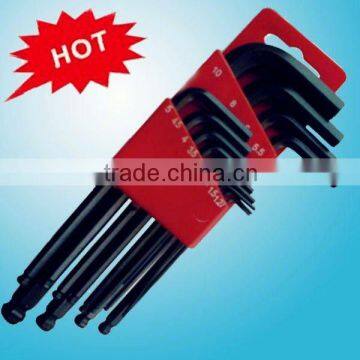 13 PCS Metric Black Plating Ball Point Hex Key Wrench Set