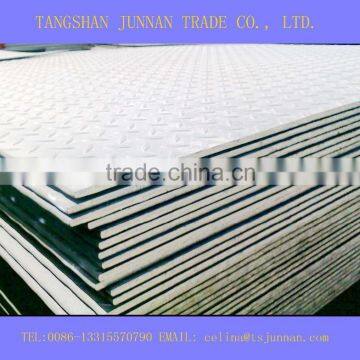 A36 Q235 checkered steel plate in steel sheet