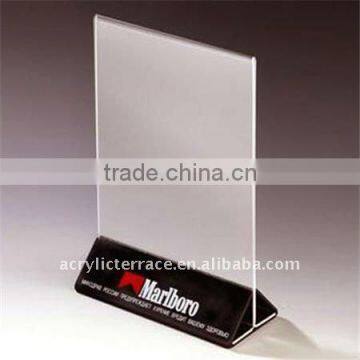 Acrylic table Menu holder/stand XM11-1526