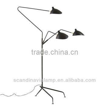 Serge Mouille Three-Arms Floor Lamp