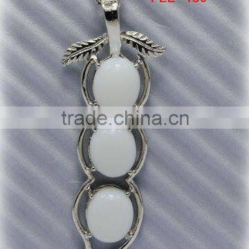 Top quality gold plated jewelry bottle gourd opal natural pendant for necklace