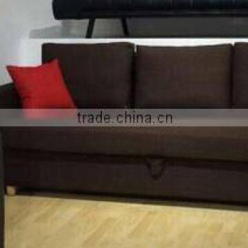Hot Selling Three Seats Folding Sofa Bed With Strong Wood Frame
