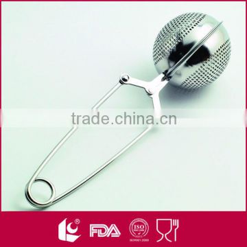 Easy used Eco-friendly Yangjiang stainless steel wire mesh tea infuser strainer