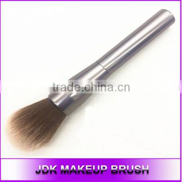 Professional Makeup Brushes metal handles, OEM Make up Brush with private label, Synthetic hair material Blush makeup brush