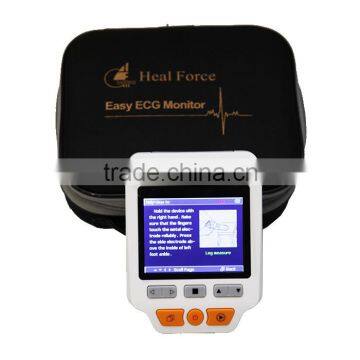 Portable Easy ECG EKG Handheld Heart Rate Monitor Sensor PRINCE 180D -Maggie photo-2