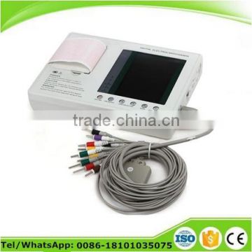 OEM 3 channel ECG Machine EKG monitor Electrocardiograph electrocardiogram