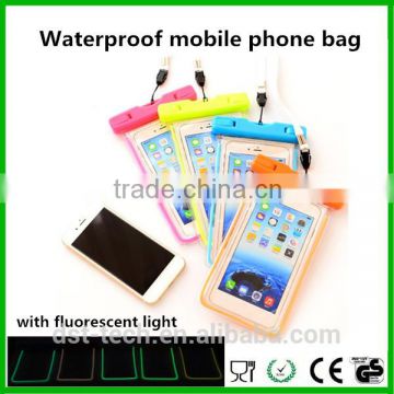 Promotion white transparent waterproof case for iphone 7/ 7 plus