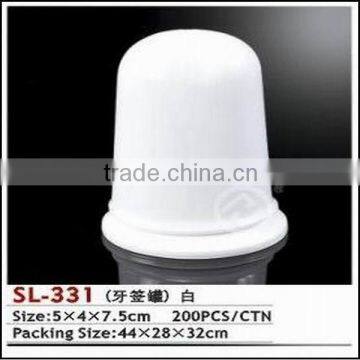 Plastic Red Toothpick Jar photo-2