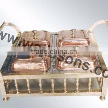 New Design Party Used Chafing Dish | Handmade New Design Chafing Dish | Best Finish New Design Chafing Dish photo-6