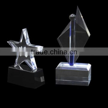 2017 Custom acrylic awards & acrylic trophy & acrylic medal for collection