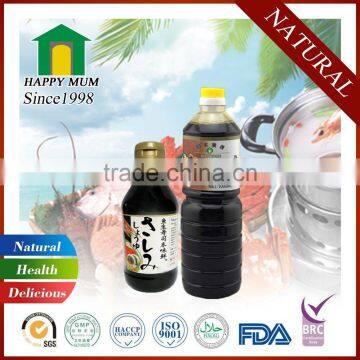 ISO22000 Supply PET bottled Soya Sauce for seafood