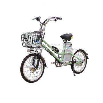 48v lithium battery electric bike electric bicycle with basket pedal for adult