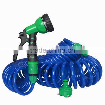 2015 alibaba garden hose FTY coil hose eva coil hose water tub water pipe