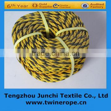 Junchi polypropylene baler rope solid braided rope climbing rope