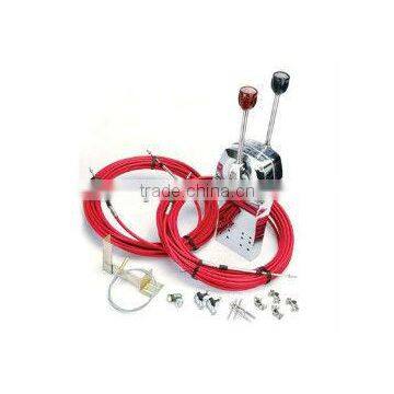 marine control lever with marine cable ,marine control cable