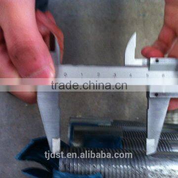 NPT/BSP Threaded Steel Pipe/galvanized threaded pipe