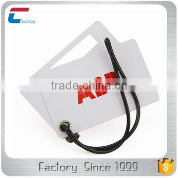 Business Card Size Folded Type Custom Holes Luggage Tags photo-3