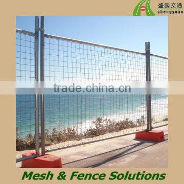 Galvanized temporary fence panel hot sale with support brace