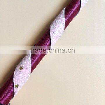 GLITTER THREADED HORSE RIDING WHIP FOR KIDS CHILDREN RIDING WHIP EQUESTRIAN KIDS RIDING WHIP WITH FLOWER FLAP EQUESTRIAN photo-4