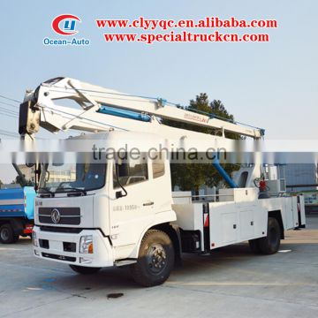 20-22m Dongfeng Kingrun Tail-lift Truck, Overhead Working Truck for Sale