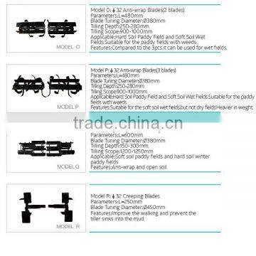 PF135FCE-B Good Quality Hand Push Multi-function Diesel Mini Power Tiller photo-5