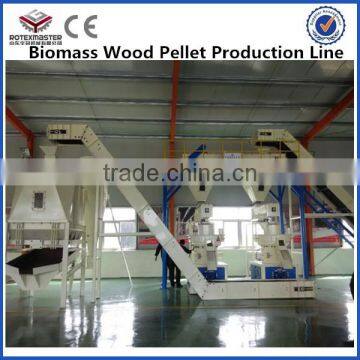 Rotex Master Siemens Motor Power 90KW Biomass Wood Pellet Machine/Wood Pellet Making Machine