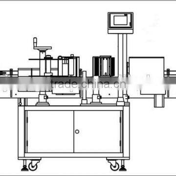 Semi Automatic Labeling Machine of Single Side Bottle Labeling Machine photo-3
