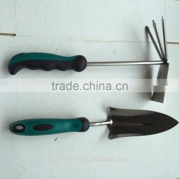 STAINLESS STEEL TRANSPLANTING TROWEL DUAL PURPOSE HOE photo-2