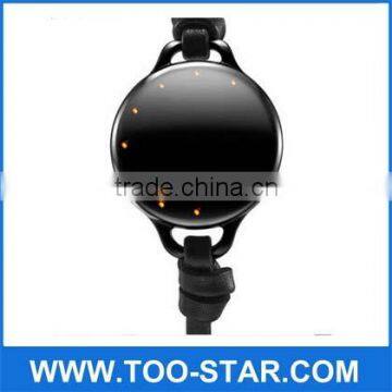 Special Couple Waterproof Bracelet Smart Leather Bracelet Watch Bluetooth Watch Monitor Watch Led Light Watch for Lifesense photo-3