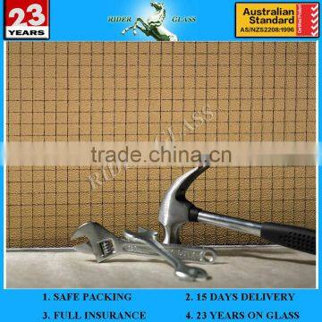 6.5mm Colour Nashiji Wired Glass With AS/NZS 2208 photo-2