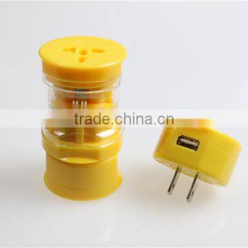 Hottest Multi-function World Travel Plug Adapter With One Usb Port photo-5