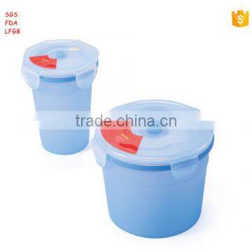 Food Grade Portable Convenient Collapsible Houseware Silicone Foldable Lunch Box photo-5