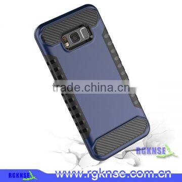 RGKNSE Factory Price TPU PC 2 in 1 Hybrid Phone Case For Samsung Galaxy S8 Back Cover photo-4