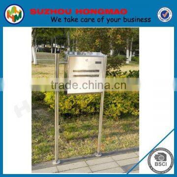 Large Capacity Outdoor Mailbox Steel Letter Box With Newspaper Holder photo-2