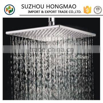 LED Stainess Steel Round Shower Head 16" With Water Saving photo-2