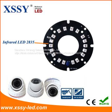 XSSY Infrared LED 2835 Epistar 14mil Chip PCB Board for Security CCTV System with High Quality