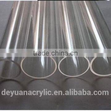 High quality clear customized round acrylic cylinder acrylic tube from factory manufacturer