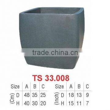 Vietnam fiberglass poly terrazzo garden pots