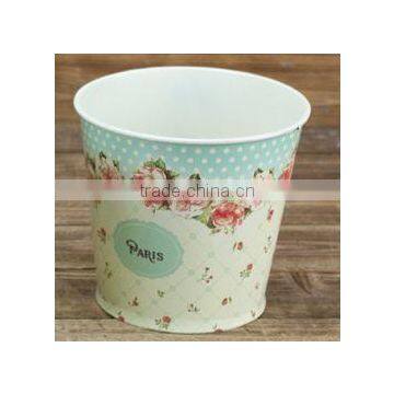 2014 new design metal plant pot for garden