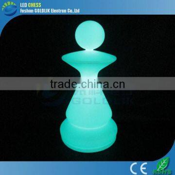 Computer Control Party Decorative Chess RGB Colors Illuminated LED Light Pawn photo-5