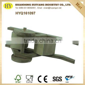 FSC Unfinished Custom Wooden Cart Toy on Sale photo-3