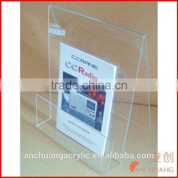 Clear Acrylic Easel Book Stand/Artwork Stand Holder photo-3