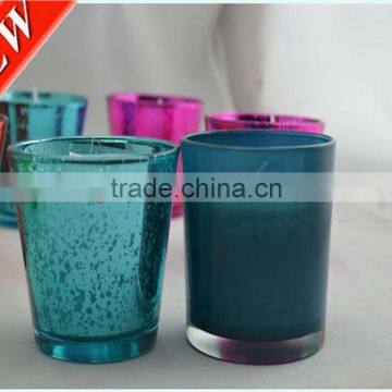 Holder Candle,props for the Wedding,frosted Glass Candle Jars photo-2