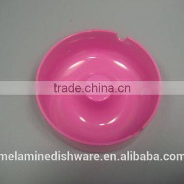 melamine pink ashtray